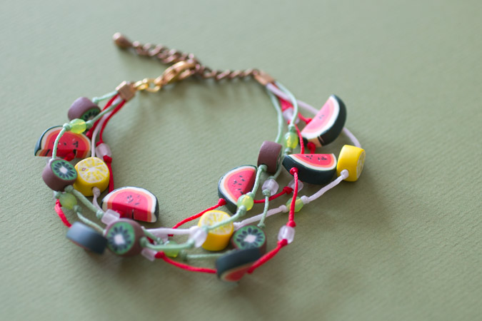 Bracelet salade de fruits
